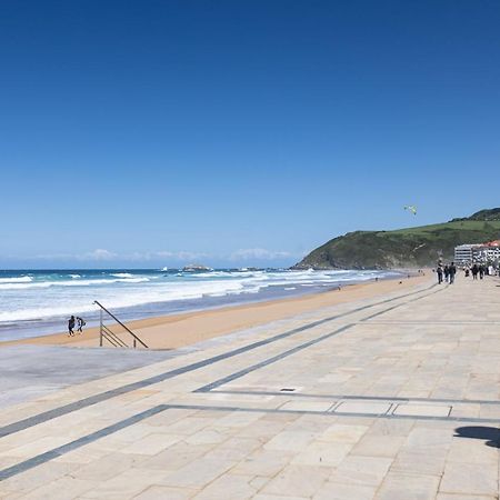 Egona-San Luis 2 Vivienda, Playa Y Garaje Leilighet Zarautz Eksteriør bilde