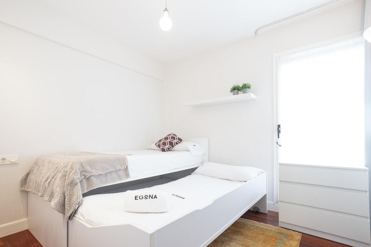 Egona-San Luis 2 Vivienda, Playa Y Garaje Leilighet Zarautz Eksteriør bilde